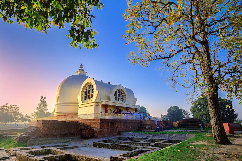 The pilgrimage tour to four holy places  of Buddishm in India & Nepal